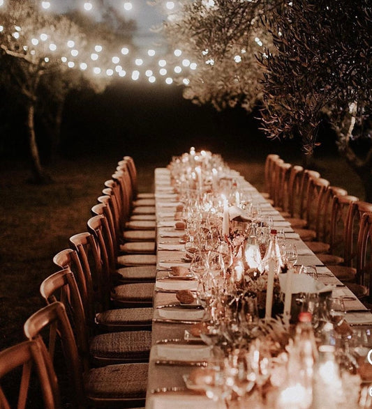 December 6th candle lit dining experience guest chefs & charity auction. Group booking of 12
